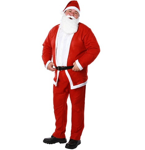 ropa interior escucha Lechuguilla Disfraz de Papá Noel barato para Navidad