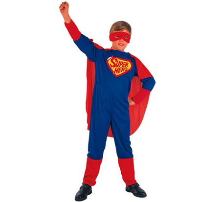 disfraz barato superheroe