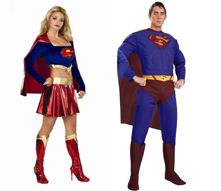 pareja superman