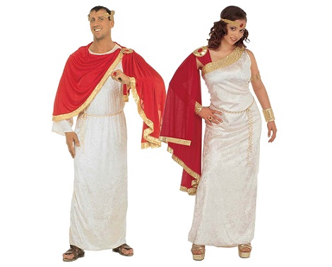 disfraces romanos baratos