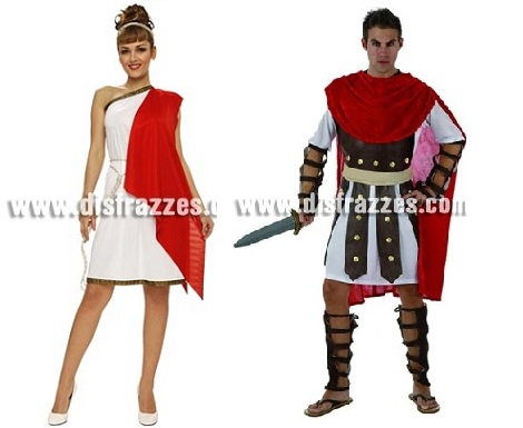 disfraces de romanos baratos