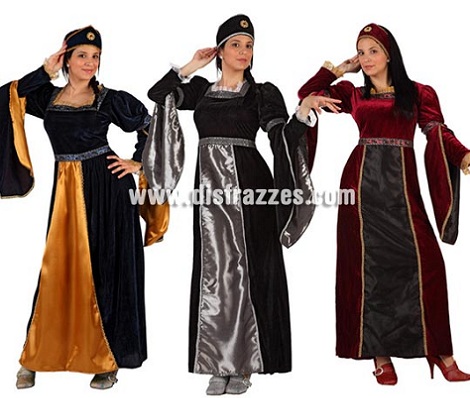 disfraces medievales mujer