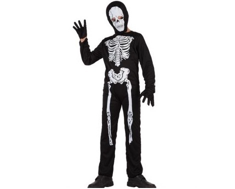 disfraces halloween ninos esqueleto
