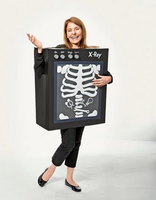 disfraz halloween casero adulto radiografia