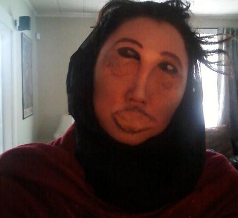 disfraces caseros halloween ecce homo dibujo