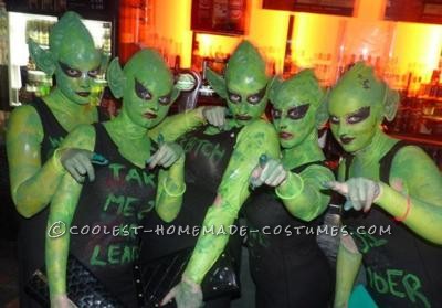 disfraces halloween caseros grupo alien