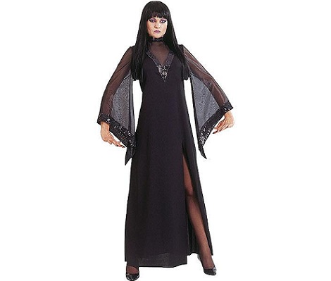 disfraces halloween chica morticia