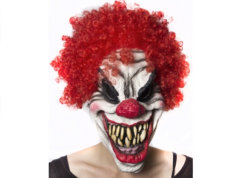 máscaras halloween payaso