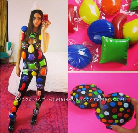 Los disfraces caseros más divertidos para el Carnaval 2014 candy crush
