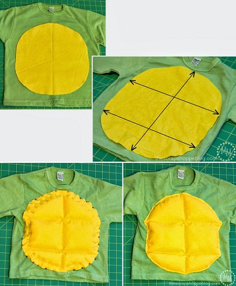 Nacarado Personificación comida Cómo hacer un disfraz de tortuga ninja casero