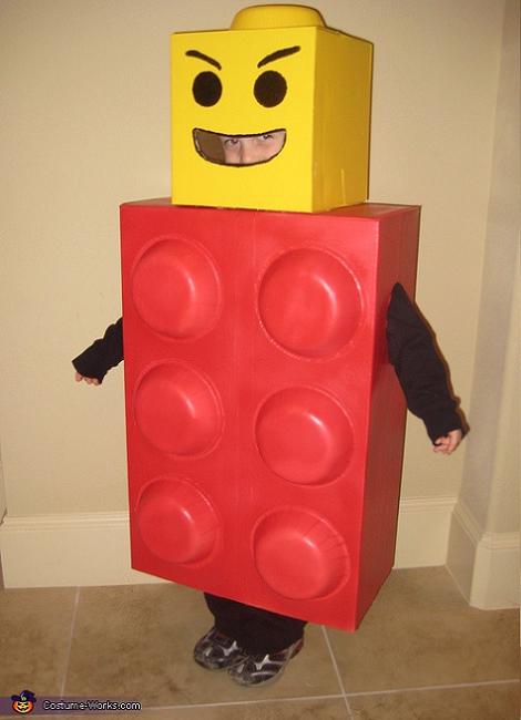 Disfraz de Lego para niño