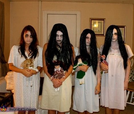 disfraces caseros para grupos halloween 2013 zombies