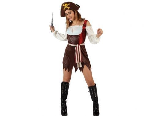 disfraz de pirata para mujer