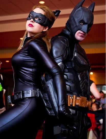 Disfraces de Batman y Catwoman