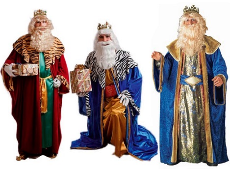 Disfraces de Reyes Magos baratos para la Navidad 2013